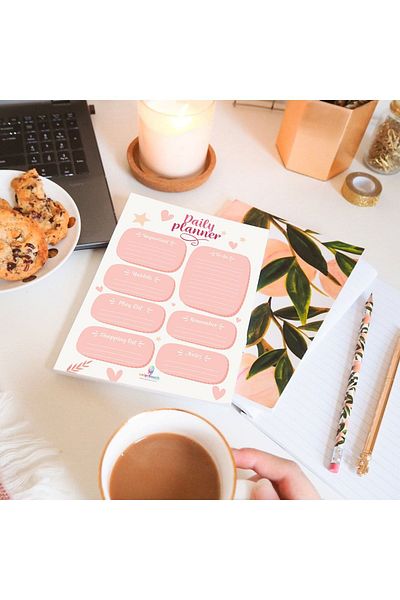 colortouch Daily Planner - Study Planner Notebook