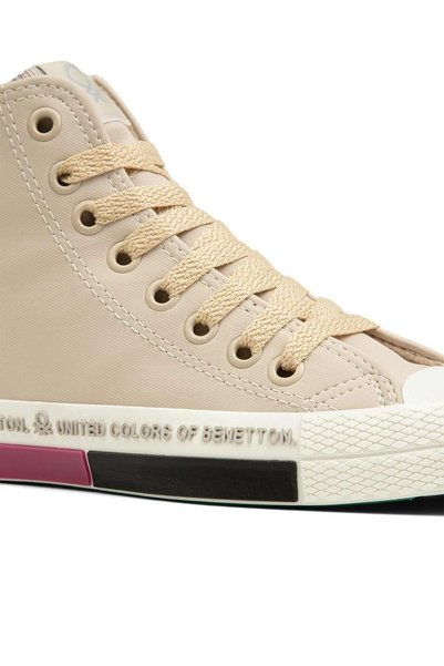 United Colors of Benetton Bn-30730 Long Women's Converse-Beige