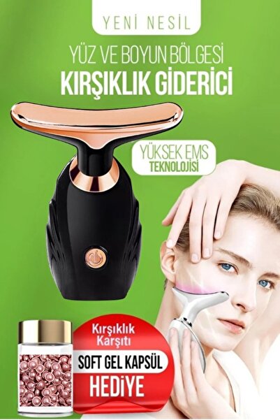xolo Yüz Ve Boyun Ems Güzellik Cihazı Titreşimli Pilli Yeni Darbeli