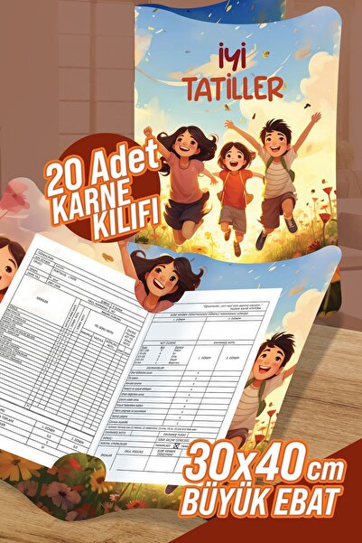 colortouch Παιδική θήκη για αναλογίες Α4 20 τεμάχια Μεγάλο μέγεθος 30x40 εκ. ...