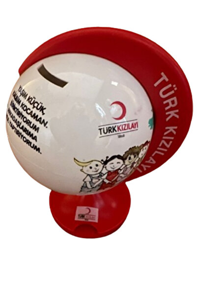 Türk Kızılay T.C ZİRAAT BANKASI TÜRK KIZILAYI KARDEŞ KULÜBÜ KUMBARASI