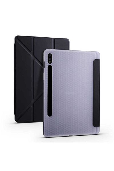 AQUA AKSESUAR Galaxy Tab S7 Plus T970 - Compatible Foldable Case with Pen