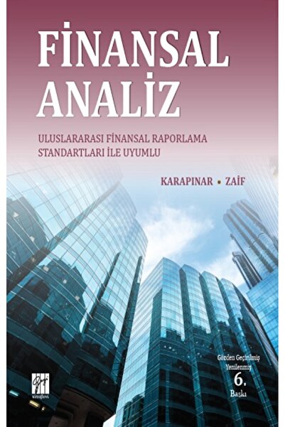 Gazi Kitabevi Finansal Analiz kitabı - Gazi Kitabevi