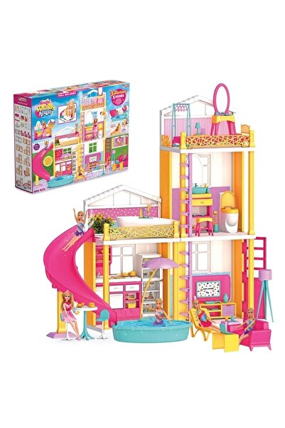 TRUST STORE Linda'nın Tatil Evi - Ev Oyuncak - Linda'nın Tatil Ev Seti - Rüya...