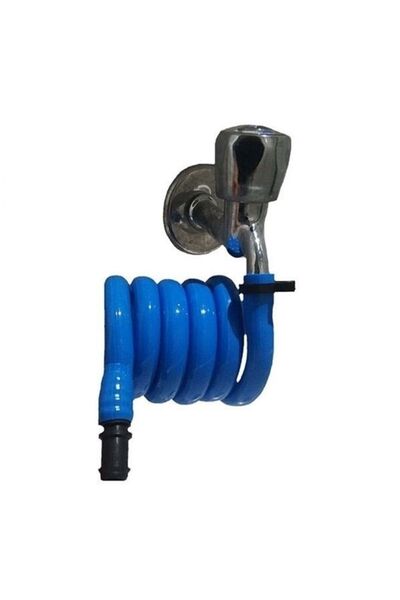 Wc Matik Wc Hortummatik Mavi Esnek Yere Değmez Karışık Renkli Silikon