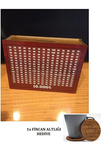ÖZ TİCARET Parabox 10.000 tl Kumbara Para Biriktirme Kutusu