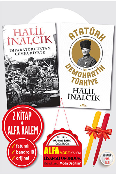 Kronik Kitap HALİL İNALCIK 2 KİTAP SET/ İmparatorluktan Cumhuriyete+ Atatürk ...