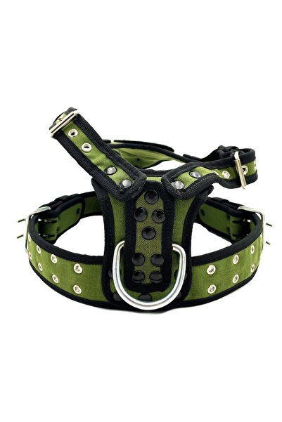 Tasma Market Premium Khaki Shiba Inu Dog Chest and Waist Collar