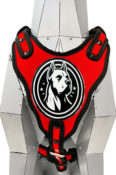 Tasma Market Premium Red Dogo Dog Chest and Waist Collar