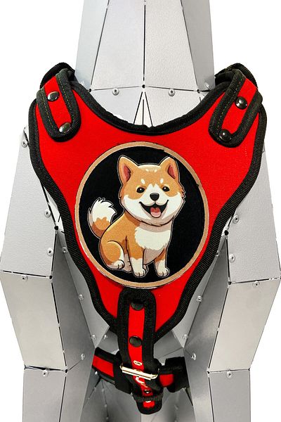 Tasma Market Shiba Inu Red Dog Premium Collar - Chest and Waist Collar