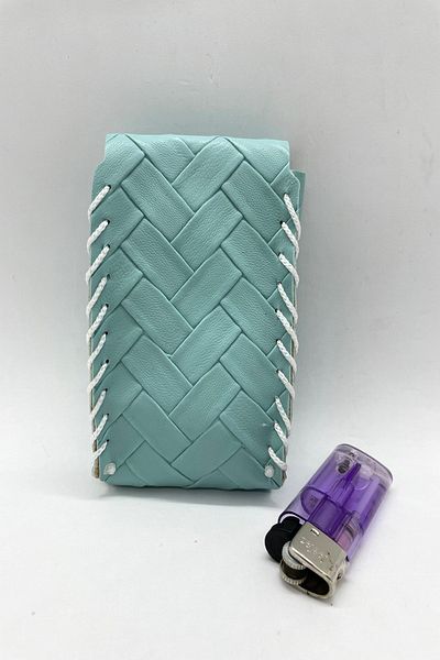 MENİSE Water Green Patterned - Cigarette Cut