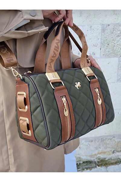 Just Polo justpolo kadın silindir model  el ve omuz çantası