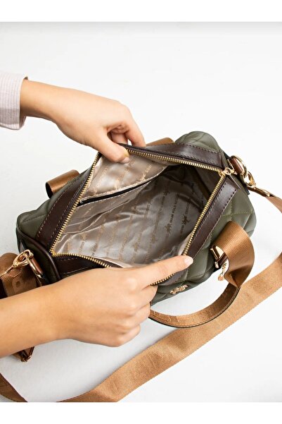 Just Polo justpolo kadın silindir model  el ve omuz çantası