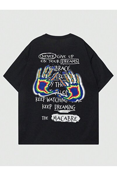 Jose Clothing Μπλουζάκι Oversize με στάμπα από οργανικό βαμβάκι