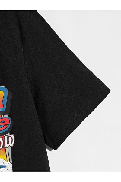 Jose Clothing Μπλουζάκι Oversize με στάμπα από οργανικό βαμβάκι