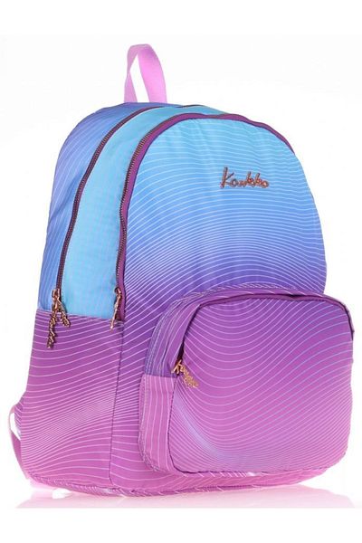 KAUKKO Rucsac casual Rainbow Junior High School - Jupiter albastru violet