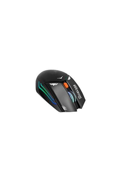ZUIDID BWM1 USB Alıcılı 2.4G RGB Işıklı Şarj Edilebilir Optik Kablosuz Mouse