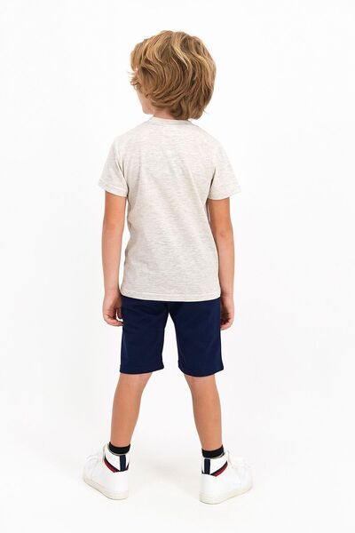 Batman Boy Bermuda Suit - Licensed Loading Beige