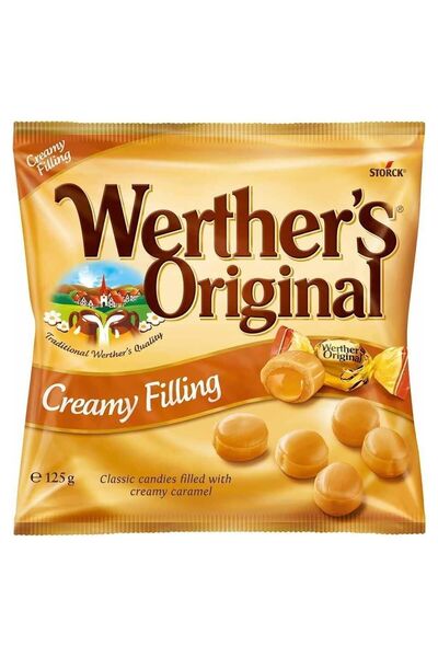 Werther's Original حلوى كريمي مملوءة بالكريمة 75 جرام
