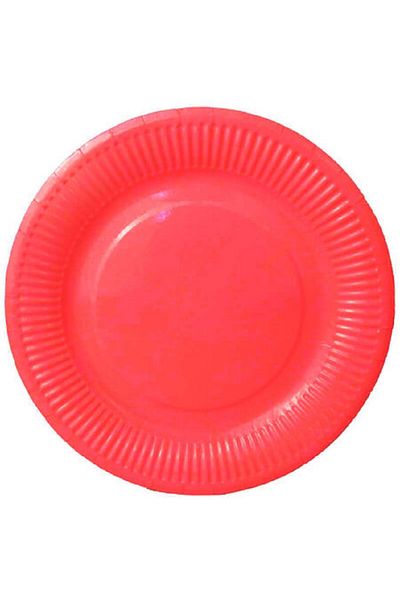 Benim Marifetlerim 8 Plain ReD CarDboarD Plates
