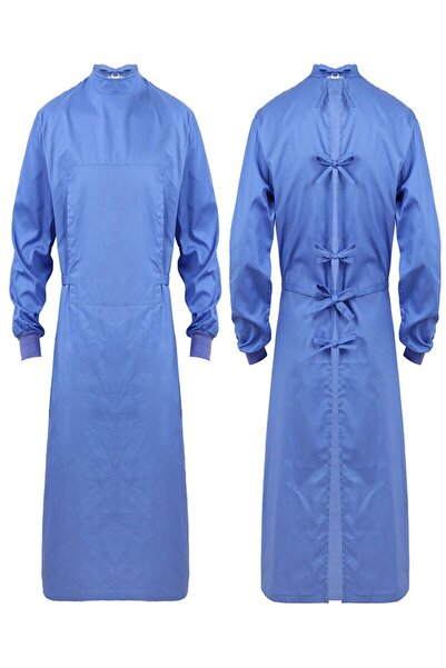 SUVAY Cerrahi Box Önlüğü Ameliyathane Doktor Boks Önlüğü Yıkanabilir Çok Kull...