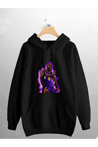 macklin Unisex ženska muška majica Lakers Basket Štampano