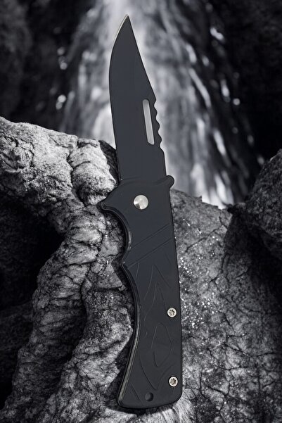 SürLaz Denil Metal Katlanabilir Kamp Çakısı Çakı Bıçak