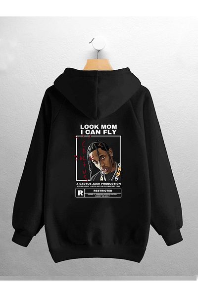 macklin Hanorac cu imprimeu unisex femei Cactus Jack Travis Scott