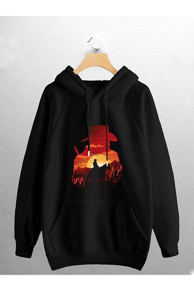 macklin Unisex Γυναικεία Ανδρικά φούτερ Red Dead Redemption 2 (RDR) με στάμπα