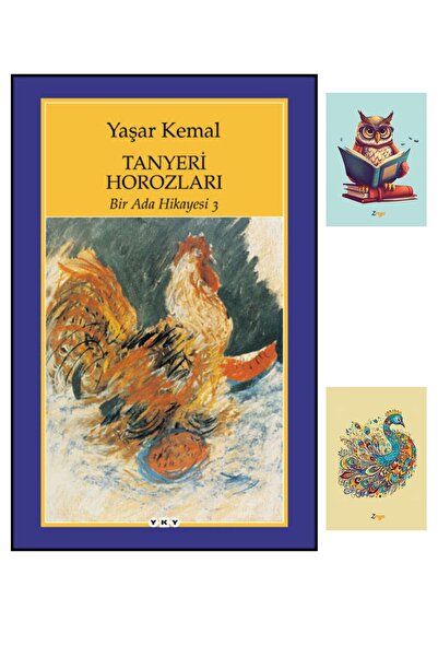 Yapı Kredi Yayınları Bir Ada Hikayesi - Tanyeri Horozları - Yaşar Kemal - Yap...