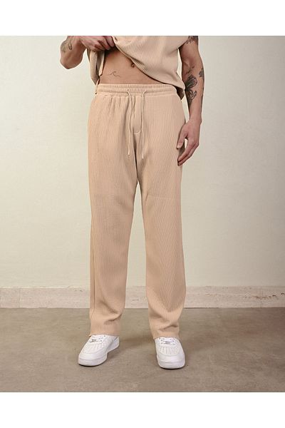 İLKCET MODA Κοτλέ Οθωμανικό Oversize Παντελόνι