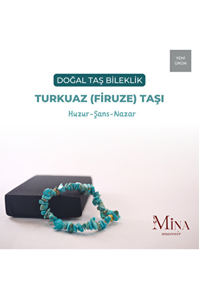 Mina Souvenir الفيروز المطلي - سوار من حجر الكرز