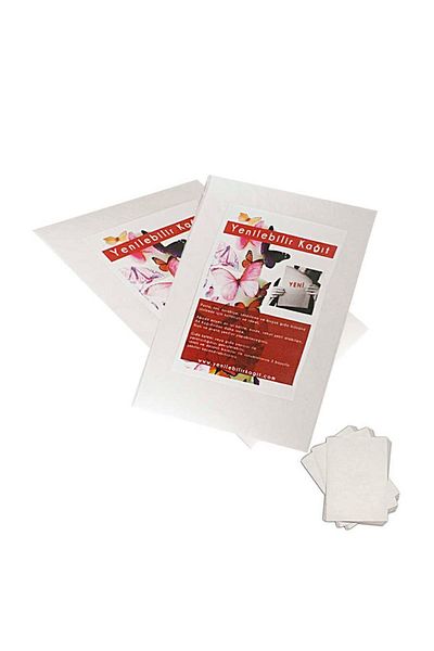 Yenilebilir Kağıt Wafer paper 100 Pieces Edible Paper Waferpaper Set