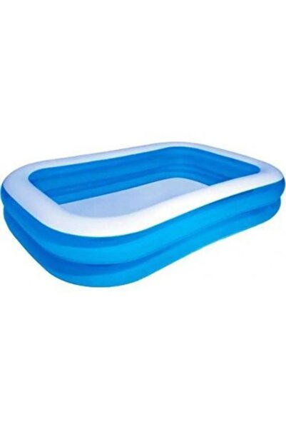BESTWAY 12819 Büyük Boy Şişme Aile Havuzu 211x132x46 cm