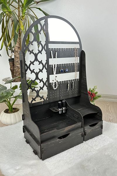 tasarx JEWELRY ORGANIZER MAKE-UP MIRROR JEWELRY ORGANIZER