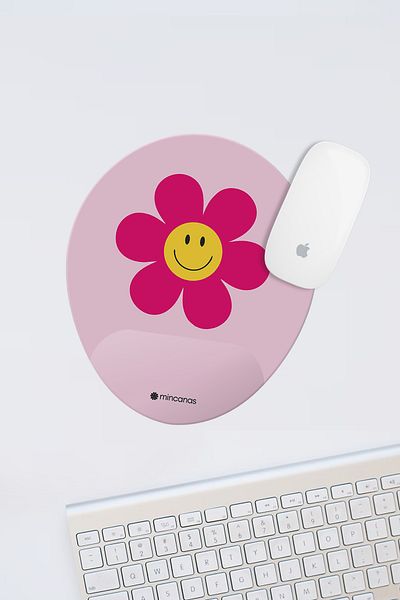 Mincanas Colorful Wrist Supported Oval Mouse Pad Mouse Pad