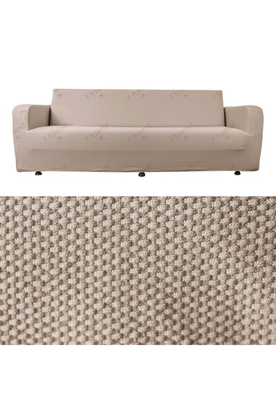 bibaha 3 Ατόμων Μοτίβο Λύκρα - Ελαστικό κάλυμμα καθίσματος για καναπέ-κρεβάτι