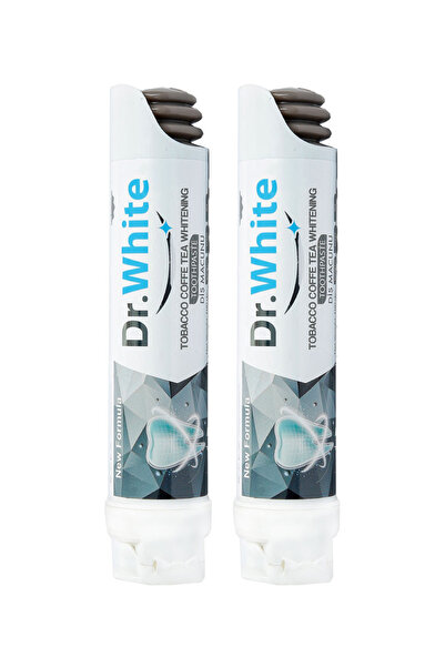 Dr.White Whitening Tobacco Kahve Çay Diş Macunu 100 ml x 2 Adet