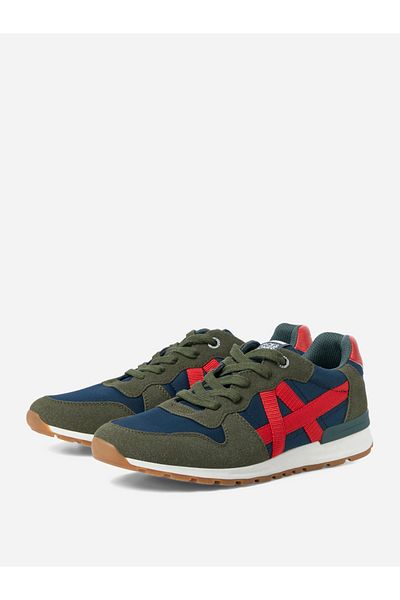 Jack & Jones Contrast Detail Lace Up Sneakers
