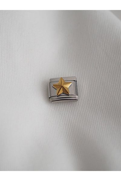 Planet Butik Yellow Star Italian Charm