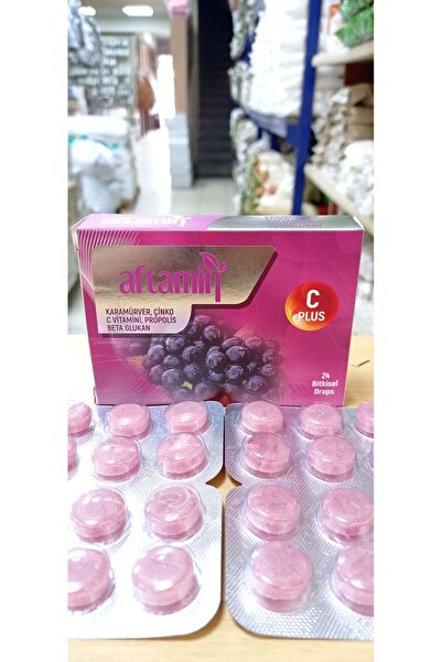 Karamürverli Çinko Beta Glukan Drops 24 Adet Alftamin