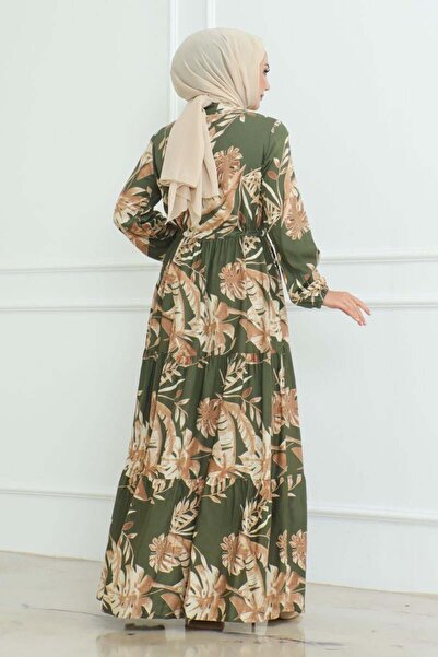 SGS Φόρεμα Χιτζάμπ - Μοτίβο Παλάμης, ΧΑΚΙ