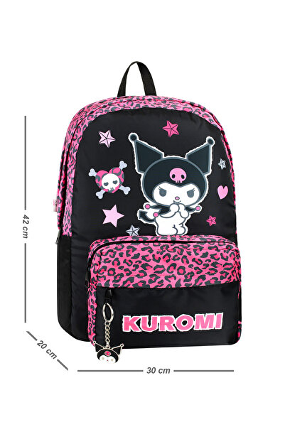 Bliss Kuromi Licensed - Primary School Orthopedic BaG, Multi-compartment and Waterproof