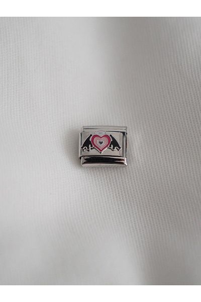 Planet Butik Italian Charm Angel Heart Design