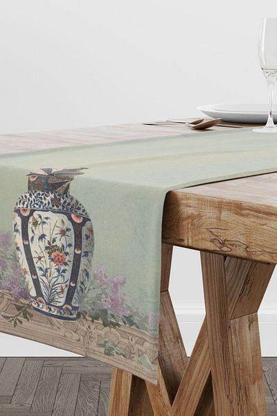 ELY PARKER Luxury Premium Dowry Patterned Daily Runner - 45x140