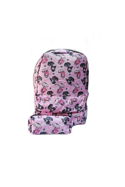 GC GÖKHAN CLUB Kuromi Bag and Pen Holder Set