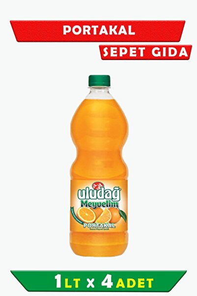 Uludağ Meyvelim Portakal 1 Lt X 4 Adet