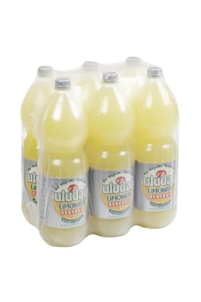 Uludağ Limonata Şekersiz 1 Lt X 6 Adet