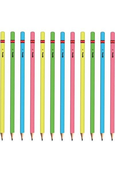 tüftürük قلم رصاص روترينج نيون 12 - HB