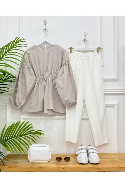 onix Essin Shirt - Biscuit DesiGn